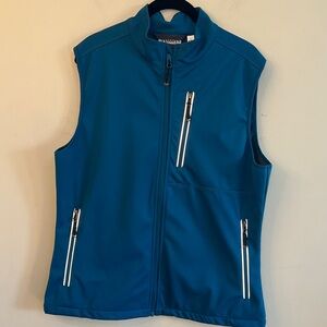 33,000ft Women’s Softshell Vest – Teal, Size Large, Windproof/Water‑Resistant, E